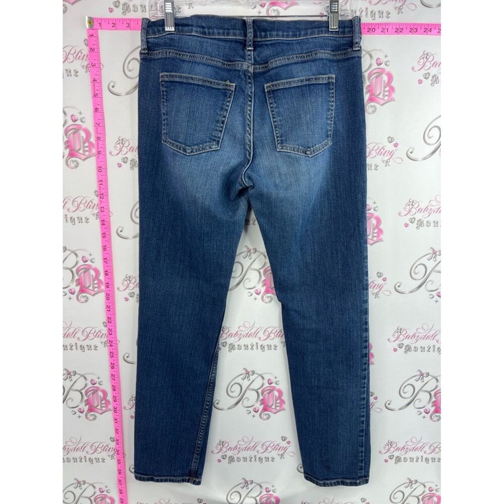 Banana Republic girlfriend Jean Women’s Blue Straight-Leg Jeans - Picture 7 of 10